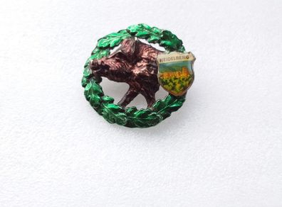 Vintage German/Bavarian Hat Badge - Heidelberg