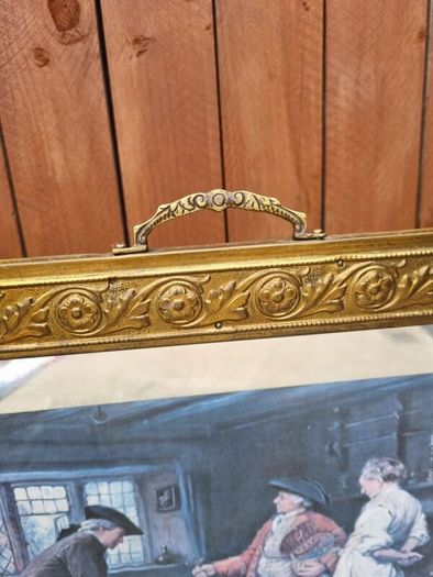 Vintage Fire Screen