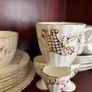Unmarked Vintage-Style China Tea Set Image 2