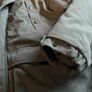 Levis Strauss Co Mens Khaki Green Padded Utility Parka Jacket M Image 8