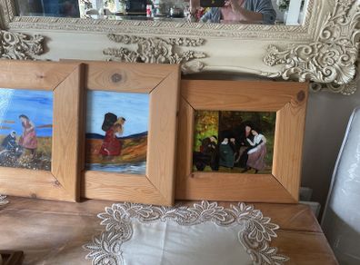 Glass paintings