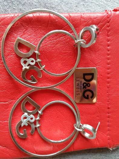 D&G earrings and ring