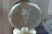 Fairy globe with light