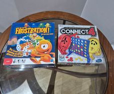Hasbro Board Game Bundle - Connect 4 & Frustration! 100% Complete