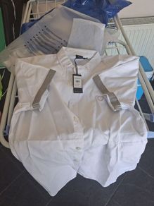 888 police short sleeve shirt size large