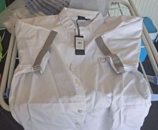 888 police short sleeve shirt size large