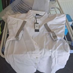 888 police short sleeve shirt size large