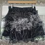 Iro Loey Ruffled Tiered Mini Skirt Black White  Size 10 Image 3
