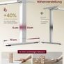 Electric Desk Height Adjustable Standing Desk 160 x 80 cm Image 9