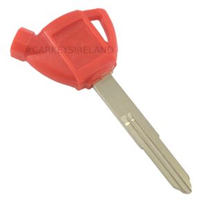 Replacement Key for Suzuki Motorcycles YH50 (Red)