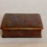 Antique Arts and Crafts Hammered Copper Wood Lined Tobacco Box Image 4