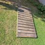 double swing set and slide Image 5