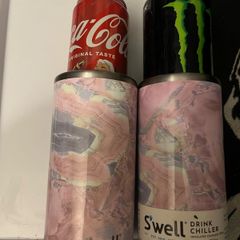 Thermal insulated bottle swell drink cooler beer coke Swell Stainless Steel Chiller Cans and Slim Bottles Triple-Layered Vacuum-Insulated