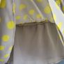 ZARA cami grey with yellow polka dots Sz L (Fit 10-12 UK) Image 6