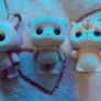 Small little furry animal toys x3 Image 3