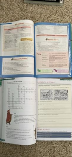 Cyclone Geography textbook and workbook, Artefact History textbook and workbook