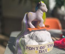 Ringlets Brush N Grow Ponies MLP G1 My Little Pony