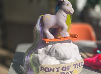 Ringlets Brush N Grow Ponies MLP G1 My Little Pony