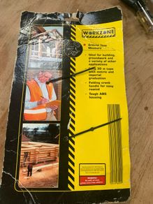 Work one ground measuring tape hand tool