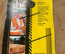 Work one ground measuring tape hand tool