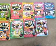 Bunny versus monkey comic and books all of them