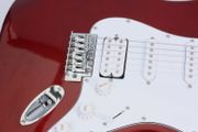 Electric Guitar Strat style Freya ST-2H Candy Apple Red Maple fretboard