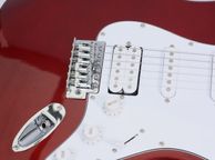 main image for ad Electric Guitar Strat style Freya ST-2H Candy Apple Red Maple fretboard
