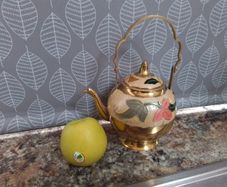Another brass/ Enamel Teapot