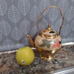 Another brass/ Enamel Teapot