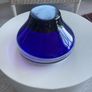 Vintage Heavy Beautiful Cobalt Glass Bowl Image 4