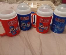 Slush puppie cups x4