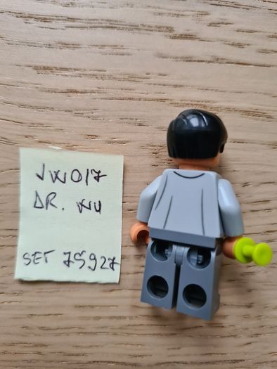 lego jw017 dr wu, set jurassic world 75927