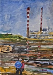 sandymount love watercolour