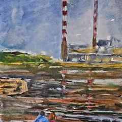 sandymount love watercolour