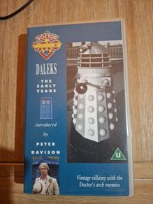 Doctor Who VHS Daleks the early years in very good condition