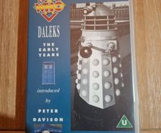 Doctor Who VHS Daleks the early years in very good condition