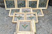 Stained Glass Panels Set of Ten KAS1276
