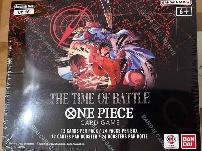 One Piece TCG OP16 The Time of Battle Booster Box (Sealed)