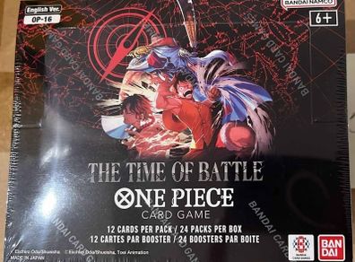 One Piece TCG OP16 The Time of Battle Booster Box (Sealed)
