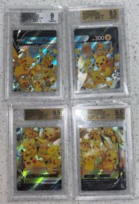 Pokemon Cards Graded Union V Pikachu