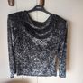 Vintage Top Soft Velour 14-16 French label Image 3