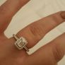 Engagement ring and wedding band Image 2
