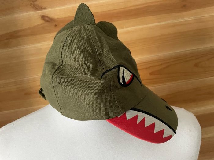 cap kids 3-6 y dinosaur crocodile alligator New