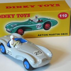 Diecast Vintage DeAgostini Dinky Toys Aston Martin DB3S - Mint Reproduction/Near Mint Box