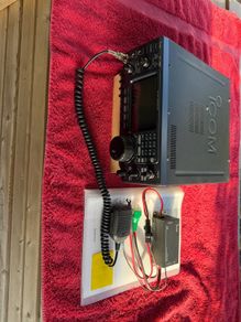ham radio icom ic 746 hf/6/2 shack in a box
