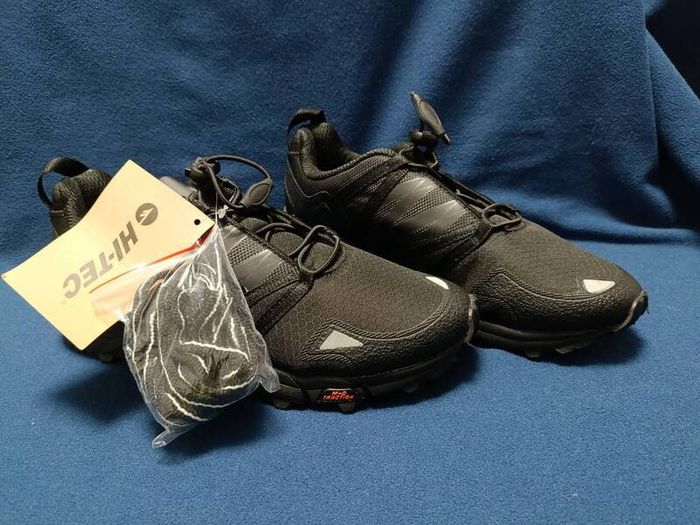 Hi-Tec V-Lite Ox-Trail Racer Low Women's Black Comfort Running Hiking Shoes 5