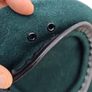 vintage military green Irish beret in very good condition size small see last photo for measurements FREE STANDARD POSTAGE INCLUDED Image 4