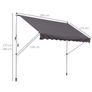3 x 1.5m Balcony Manual Adjustable Awning Image 3