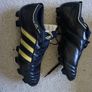 Football Boots Adidas Adipure ii Black/Gold (2009) Size 7.5UK FG Image 2
