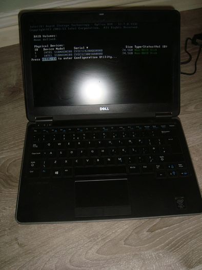 Laptop DELL Latitude E7240 i5-4310U, 4gb Ddr3, 80ssd for parts